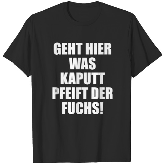 Fuchs gift GDR Ossi East Germany T-shirt