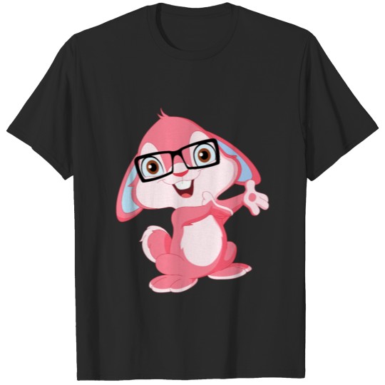 Bunny with glasses T-shirt
