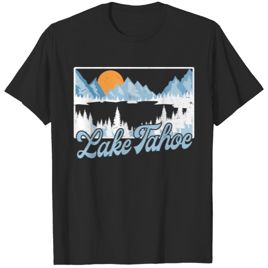 Lake Tahoe Sunrise Vintage T-shirt