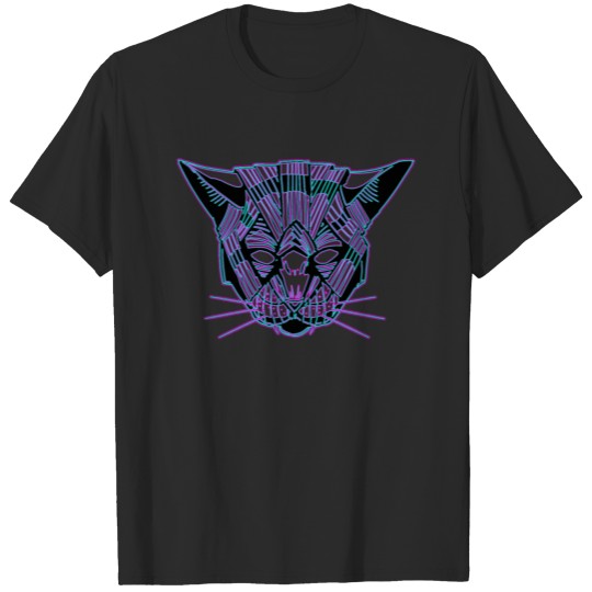 Cat illustration Active T Shirt T-shirt