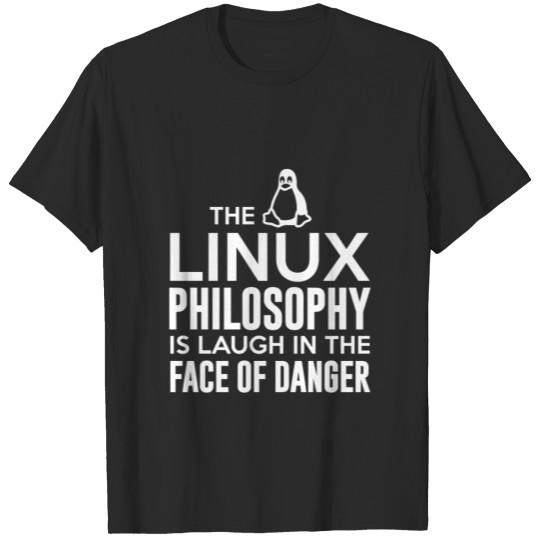 Linux Geek Philosophy Programmer T-shirt