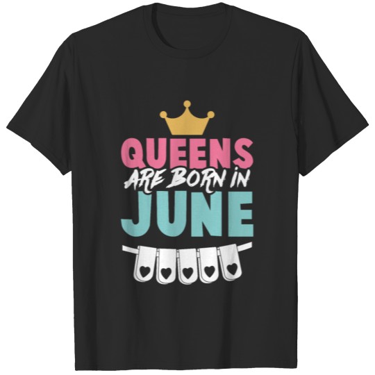 queen june birthday T-shirt