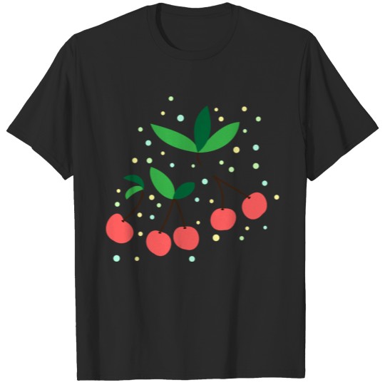 CHERRIES FRUITY COLOURS T-shirt