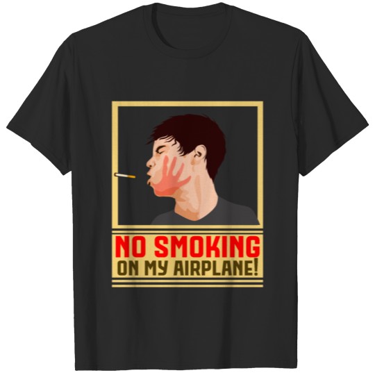 FligFlight Attendant No Smoking On My Pl T-shirt