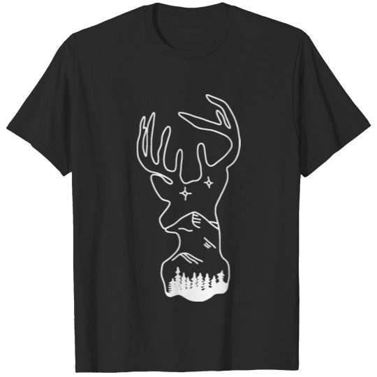 Deer Star Forest T-shirt