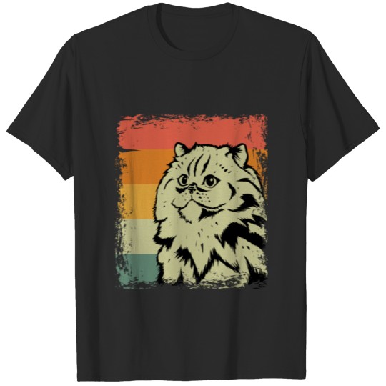 Vintage Persian Cat Pet Gift Idea T-shirt