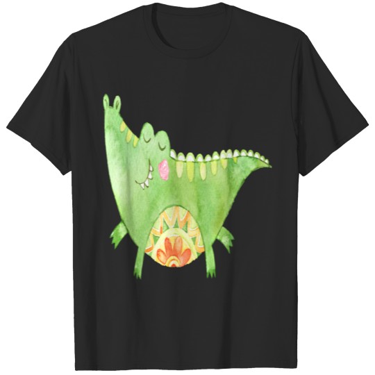Cute Africa Crocodile T-shirt