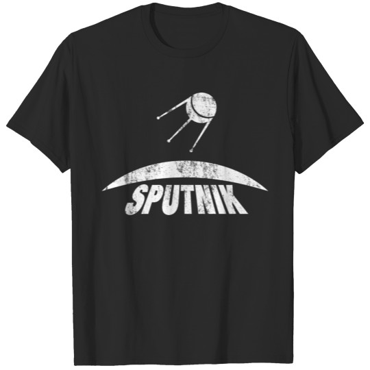 Sputnik gift space Russia astronaut T-shirt