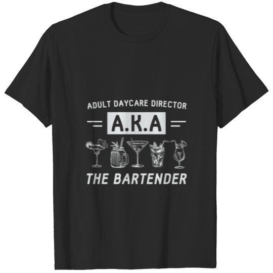 Bartender Bar Bartending Cocktail Gift T-shirt