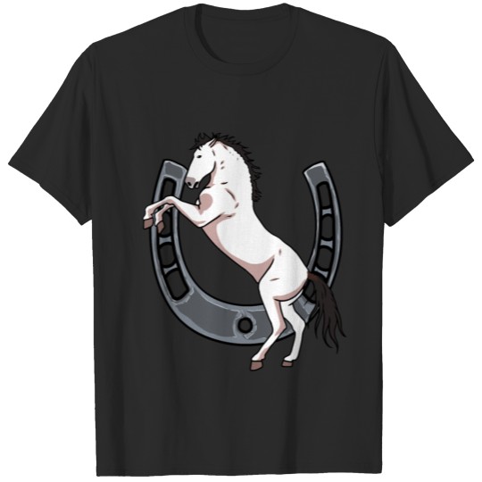 Horsese Ross Pony Horseshoes Wild horse T-shirt