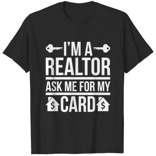 Real Estate Agent House Broker T-shirt