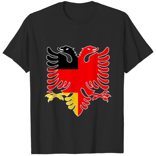 German Albanian gift Albanian T-shirt