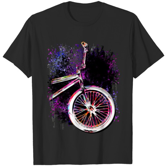 BMX Bike | BMX Bicycle | BMX Cyclist | Grunge T-shirt