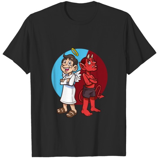 Gods Angel and devil T-shirt