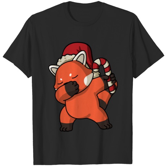 Dabbing Red Panda Lovers Pajama costume T-shirt