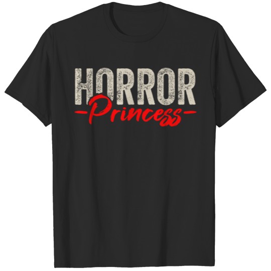 Horror Movies Films Series Princess QueenGift Tee T-shirt