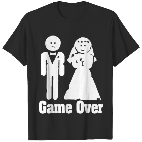 game over marriage T-shirt