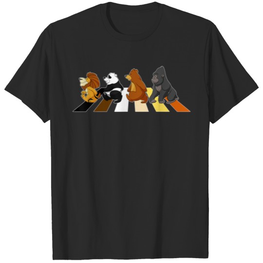 Bear Zoo Animals Gay Rights Pride Week T T-shirt