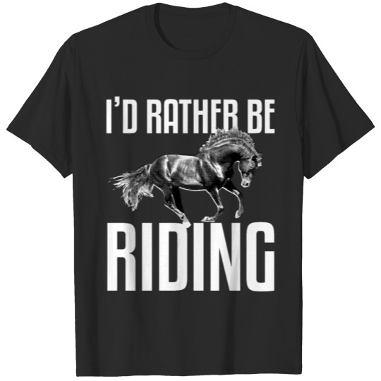 Realistic Horse Motiv T-shirt
