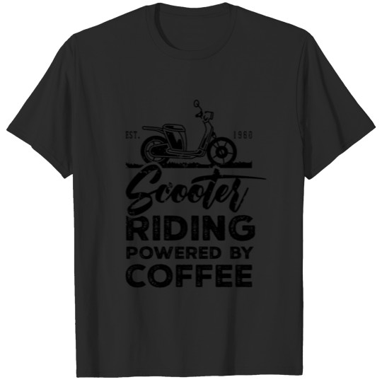Scooter Rider Driver Scooters Moped T-shirt