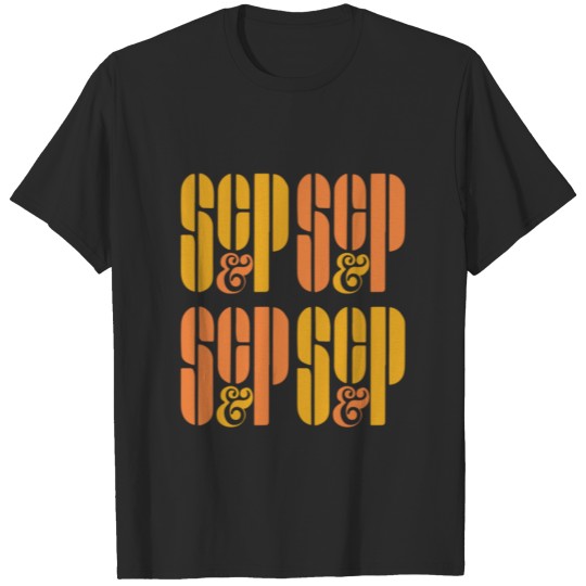 Funny Sc&p Mad Men Logo Gift T-shirt