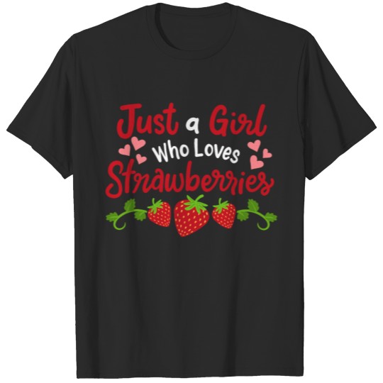 Strawberries Strawberry Lover T-shirt