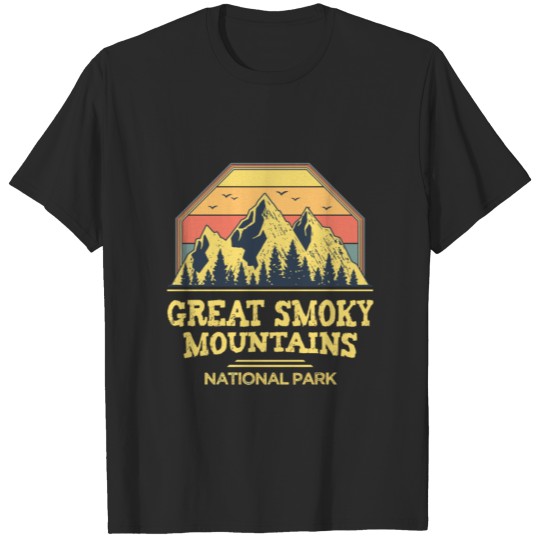 Great Smoky Mountains Vintage National Park Gift T-shirt
