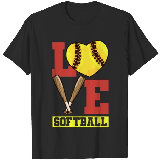 Softball Catcher Pitcher Softball Player T-shirt
