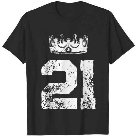 21 Number crown T-shirt
