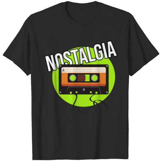 Nostalgia Radio Cassette Image T-shirt