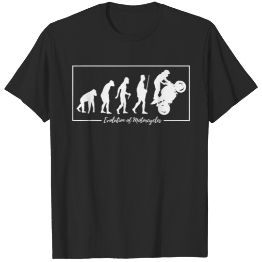 Evolution of Super Bikes Motorcycle Fan Shirt T-shirt