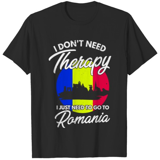 Romanian Flag I Romania Flag I Vacation Gift I Rom T-shirt