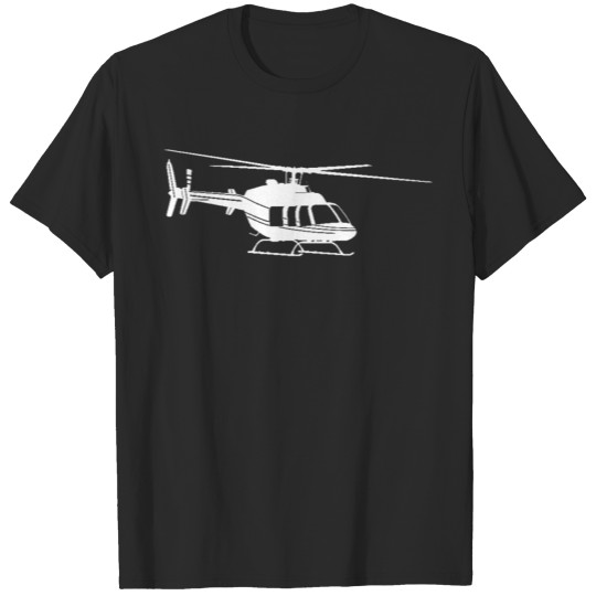 Bell-407 Helicopter Tshirt T-shirt