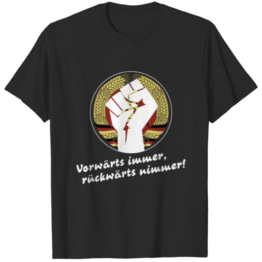 Vorwarts always present NVA GDR East Germany T-shirt