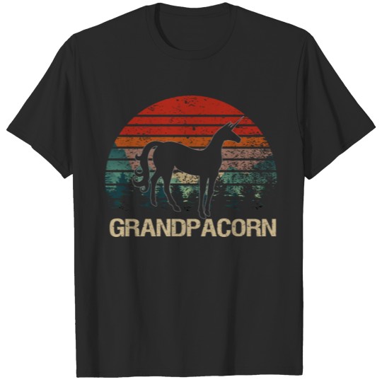 grandpa unicorn grandpacorn T-shirt