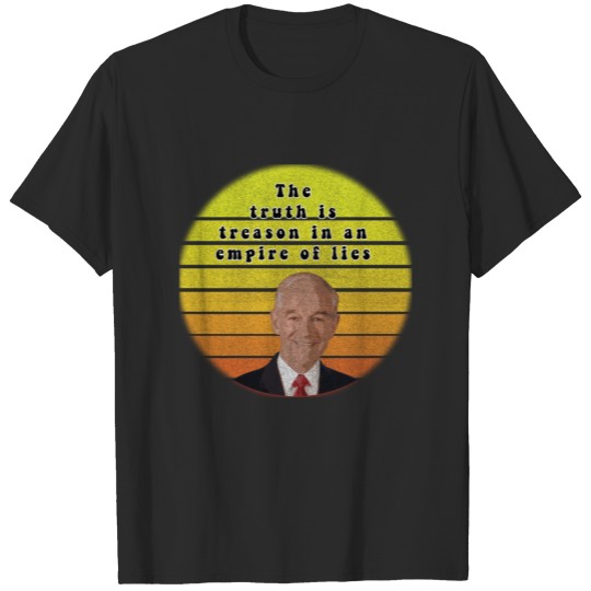 Ron Paul The truth is treason T-shirt
