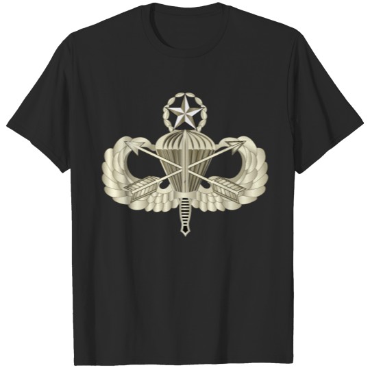 Army Master Airborne w Crossed Arrow Dagger T-shirt