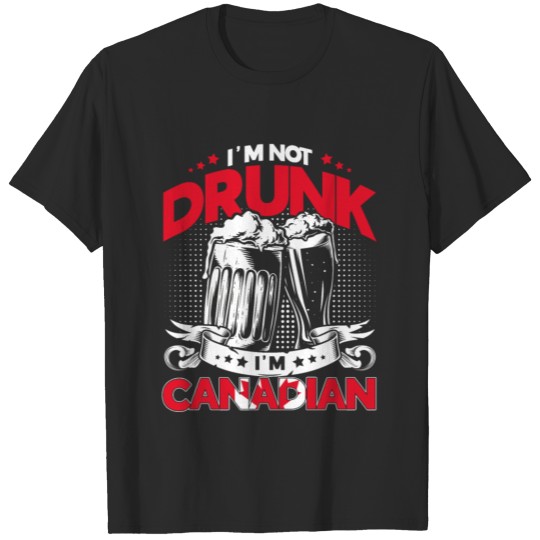 Canadian Drinking Team Canada T-shirt