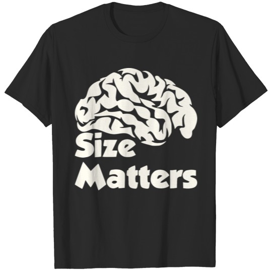 Brain Size Matters #USAPatriotGraphics © T-shirt