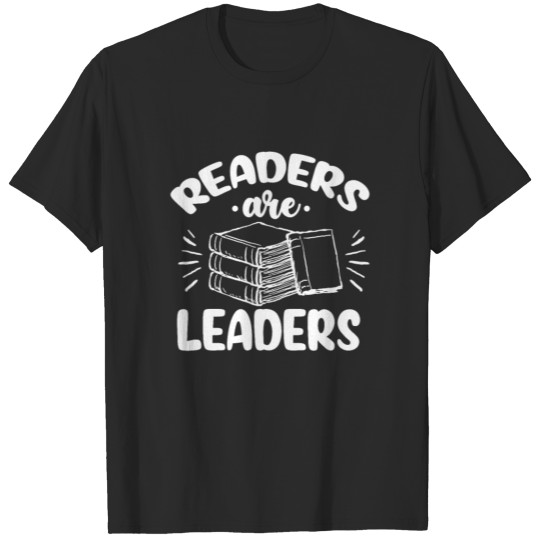 Readers Are Leaders, Book Reading T-shirt