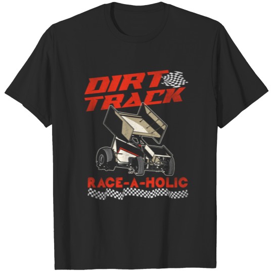 Dirt Track Racing Race Sprint Car T-shirt