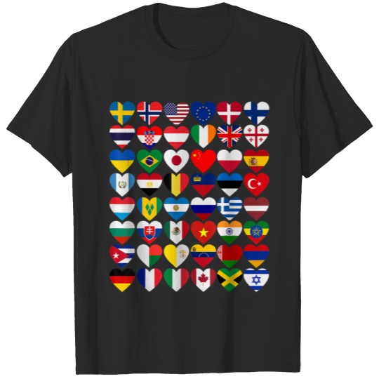 Flags of the Countries of the World International T-shirt