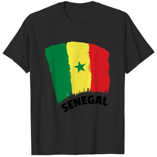 Senegal - National Colors - Africa - Dakar T-shirt