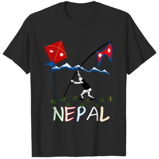 Phalano's Nepali Flag T-shirt