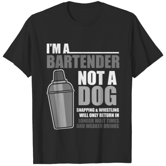 Bartender Bartending Drink Mixer Gift T-shirt