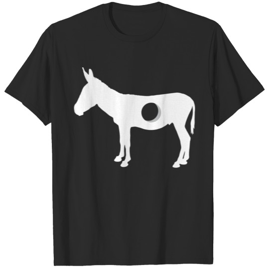 Sarcastic Donkey With A Hole Funny Donkey LoverSar T-shirt