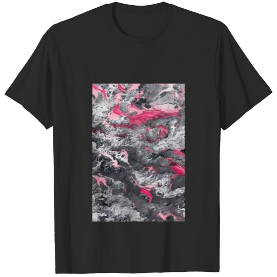 Blue Web Abstract Wave T-shirt