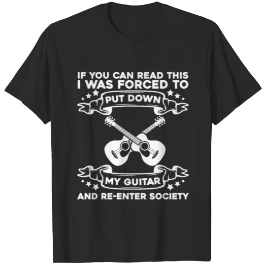 Acoustic Guitar Guitarist T-shirt
