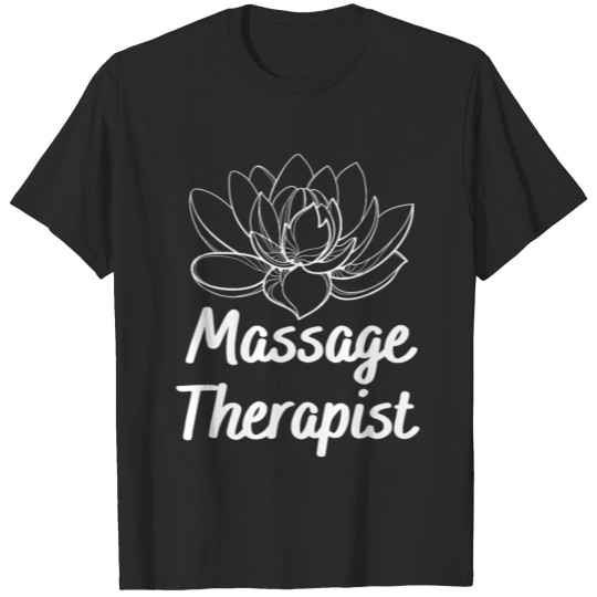 Novelty Masseuse Reflexology Massager Enthusiast T-shirt