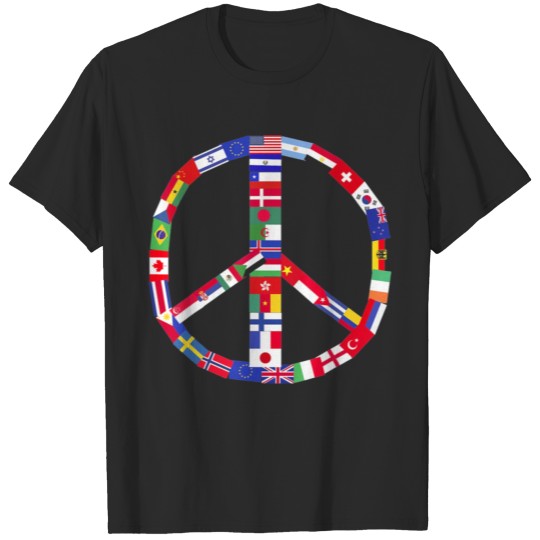 World Peace United Countries T-shirt